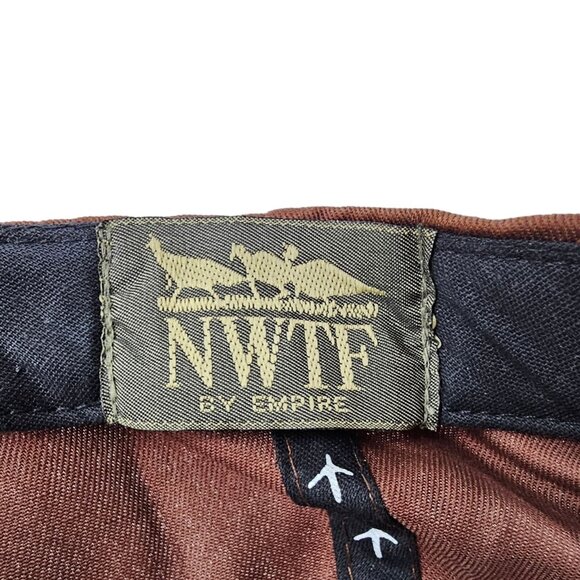 National Wild Turkey Federation Logo Patch Tuck Strap Cap Trucker Hunter Hat - Picture 8 of 15